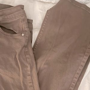 Divided h&m brown straight jeans 4